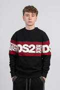 FELPA GIROCOLLO DS2 COLOR BLOCK