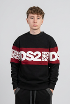 FELPA GIROCOLLO DS2 COLOR BLOCK