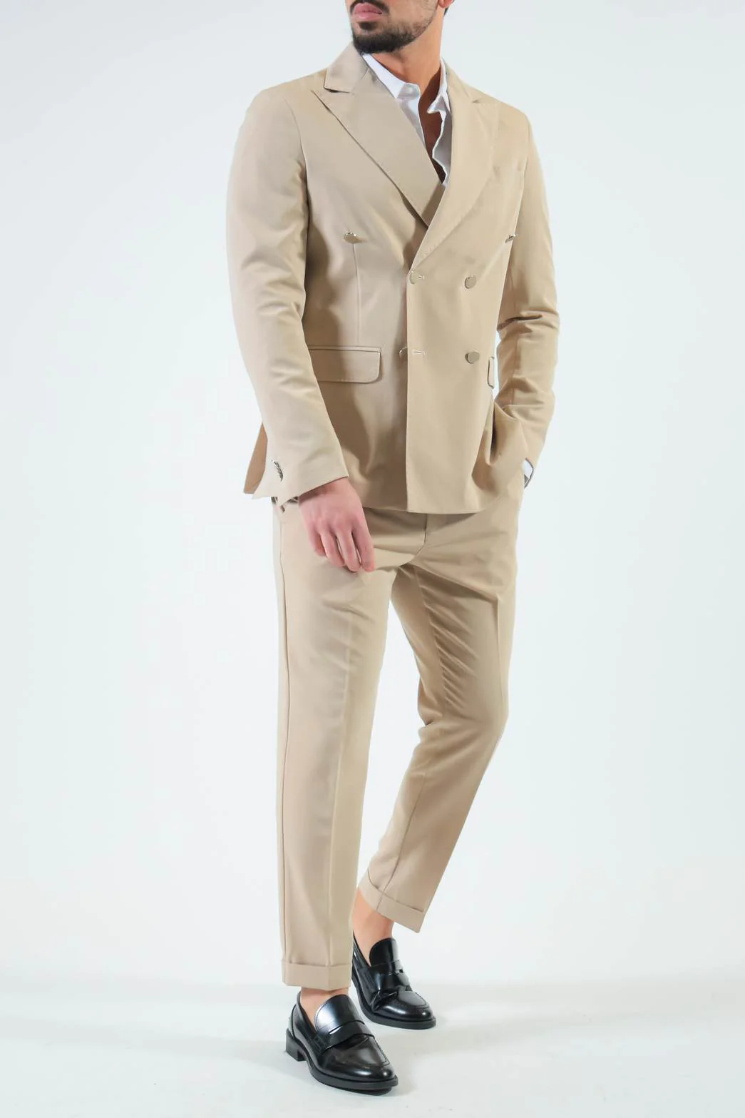 Abito doppiopetto bottoni gioiello TheBrothers