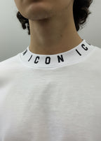 T-SHIRT ICON LOGO RIPETUTO
