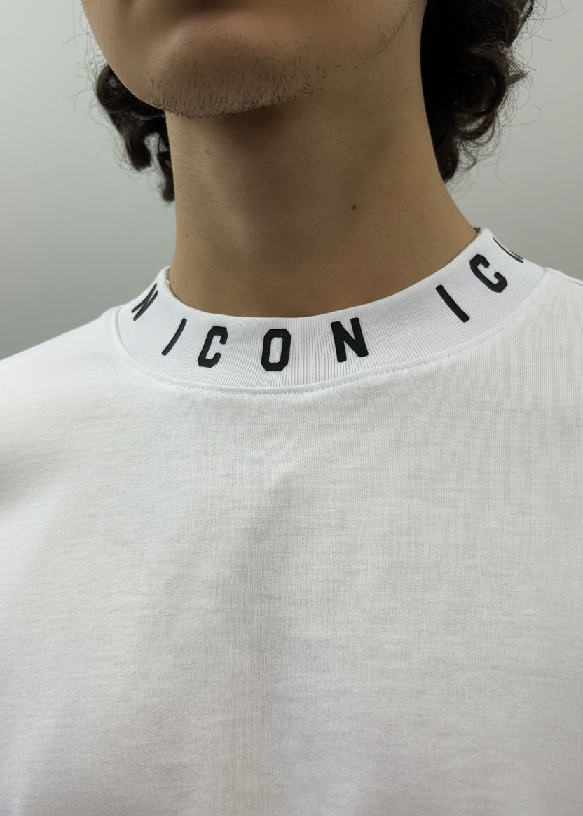 T-SHIRT ICON LOGO RIPETUTO