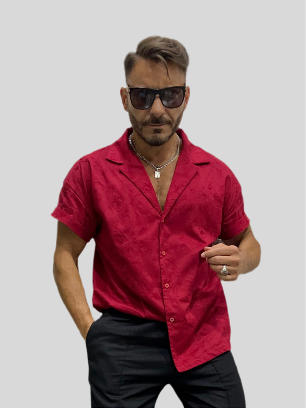 Camicia ricamo Kslab