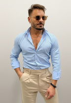 Camicia fantasia cravatta telamira
