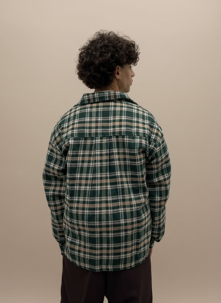 CAMICIA QUADRI IN FLANELLA