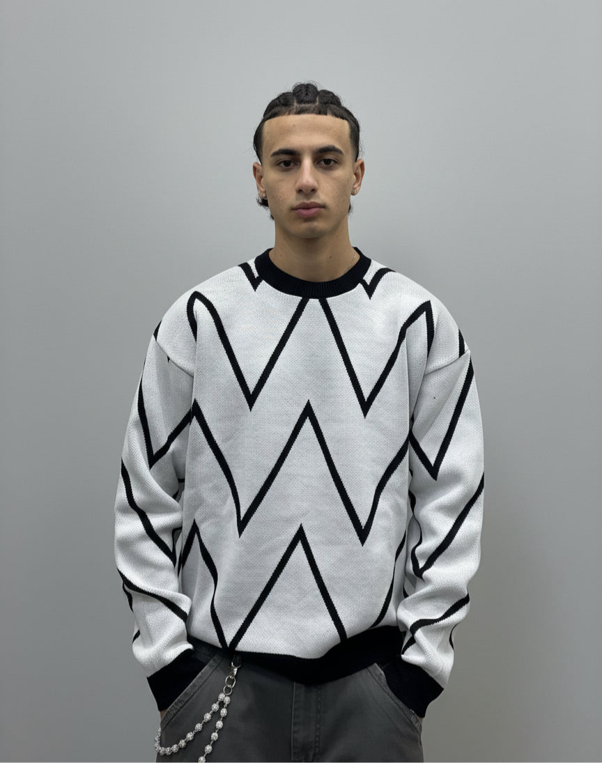 MAGLIONCINO FANTASIA GEOMETRICA TheBrothers