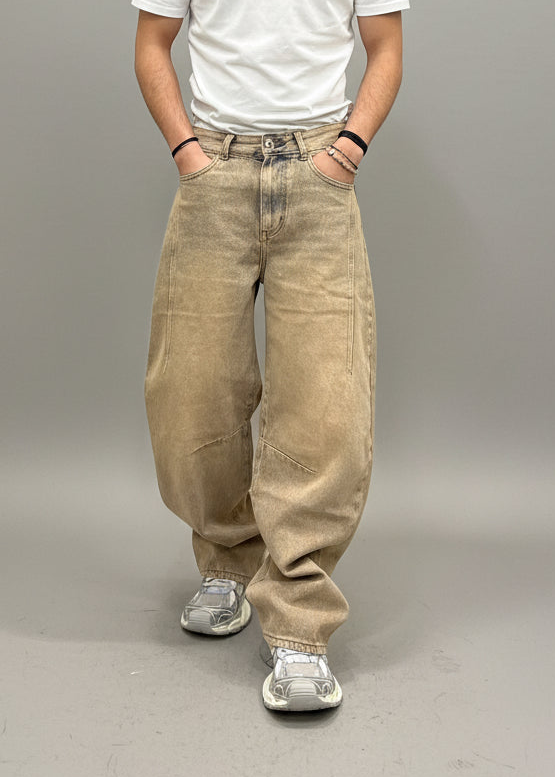 Jeans BaloonFit Sabbiato