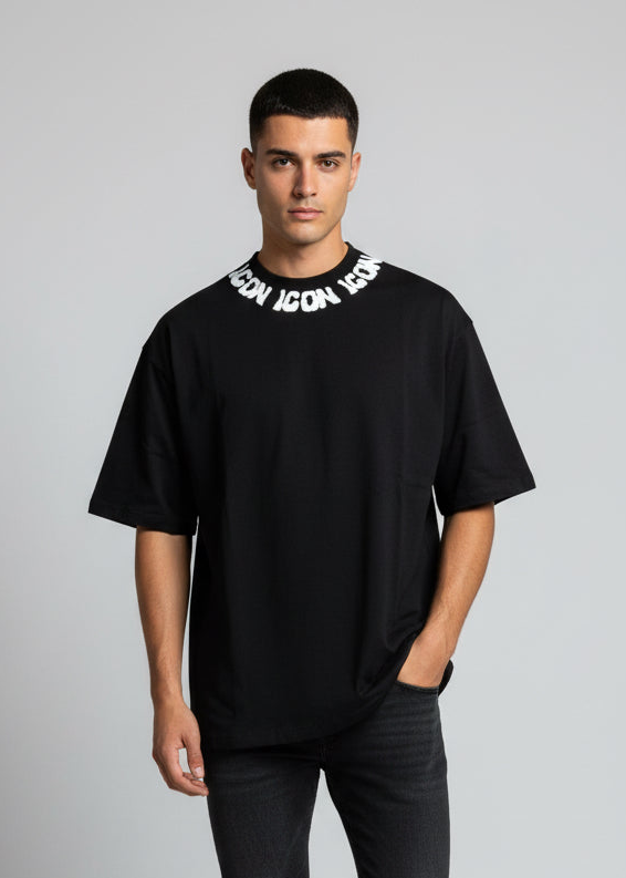 T-SHIRT ICON collo legato