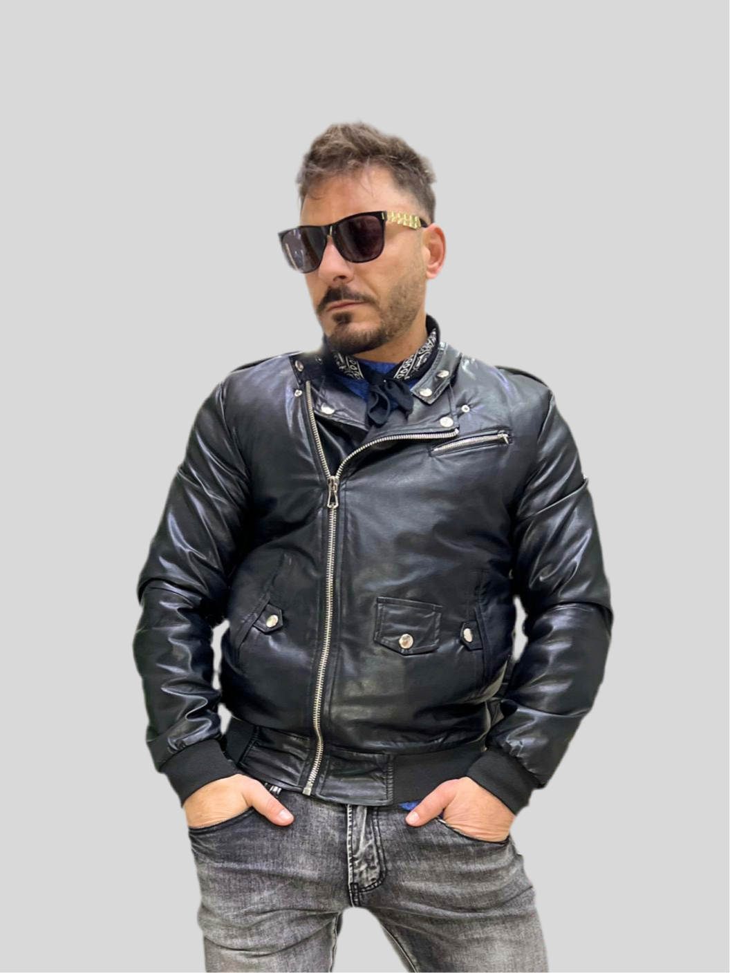 Giubbino chiodo ButNot