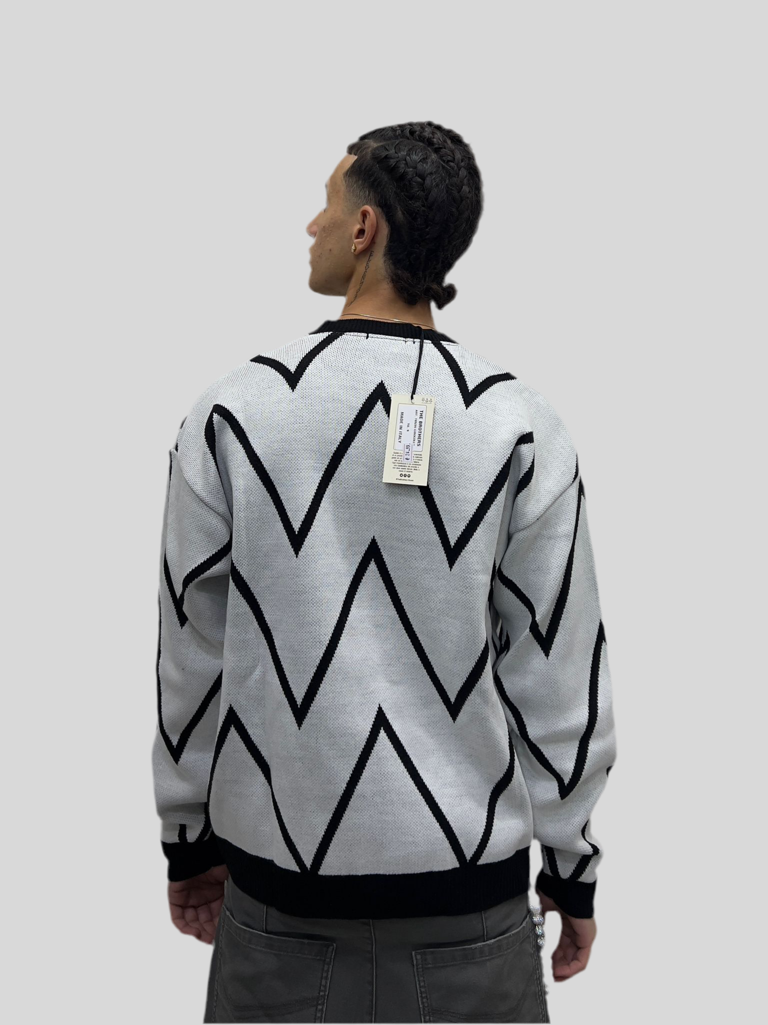 MAGLIONCINO FANTASIA GEOMETRICA TheBrothers