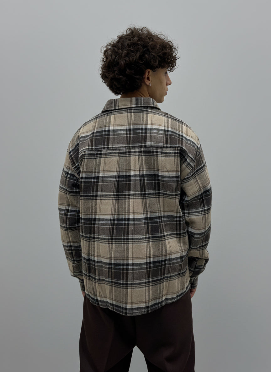 CAMICIA QUADRI IN FLANELLA