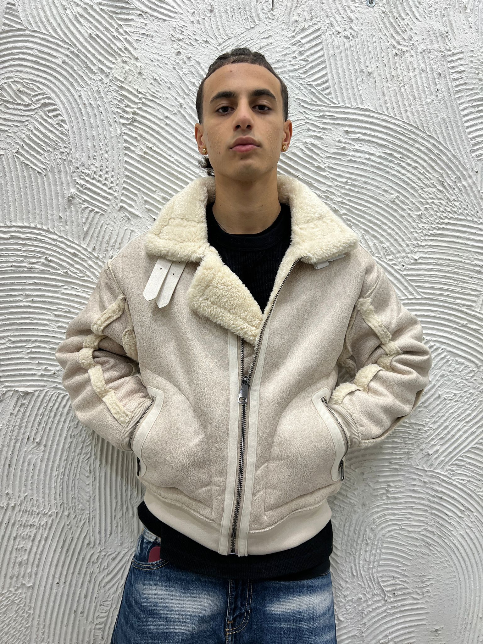 GIUBBINO ECOMONTONE CUCITURE REVERS