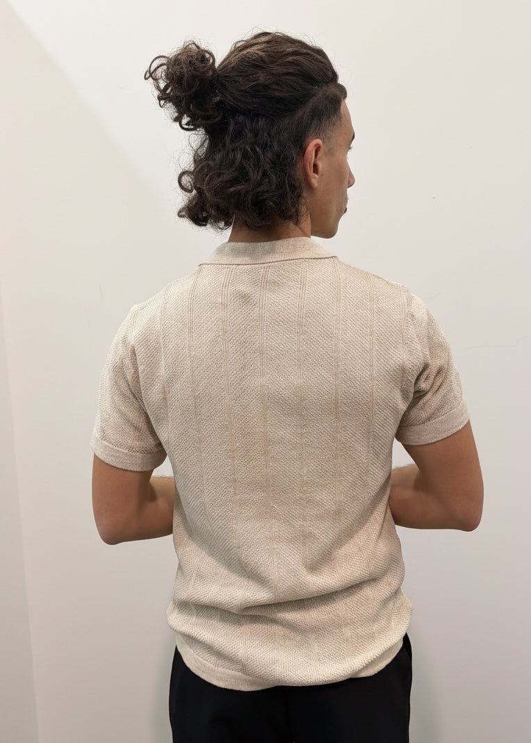 POLO CAMICIA TRAFORATA