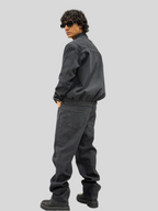 COORDINATO IN DENIM NERO