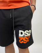 DS2 COORDINATO BLACK ORANGE