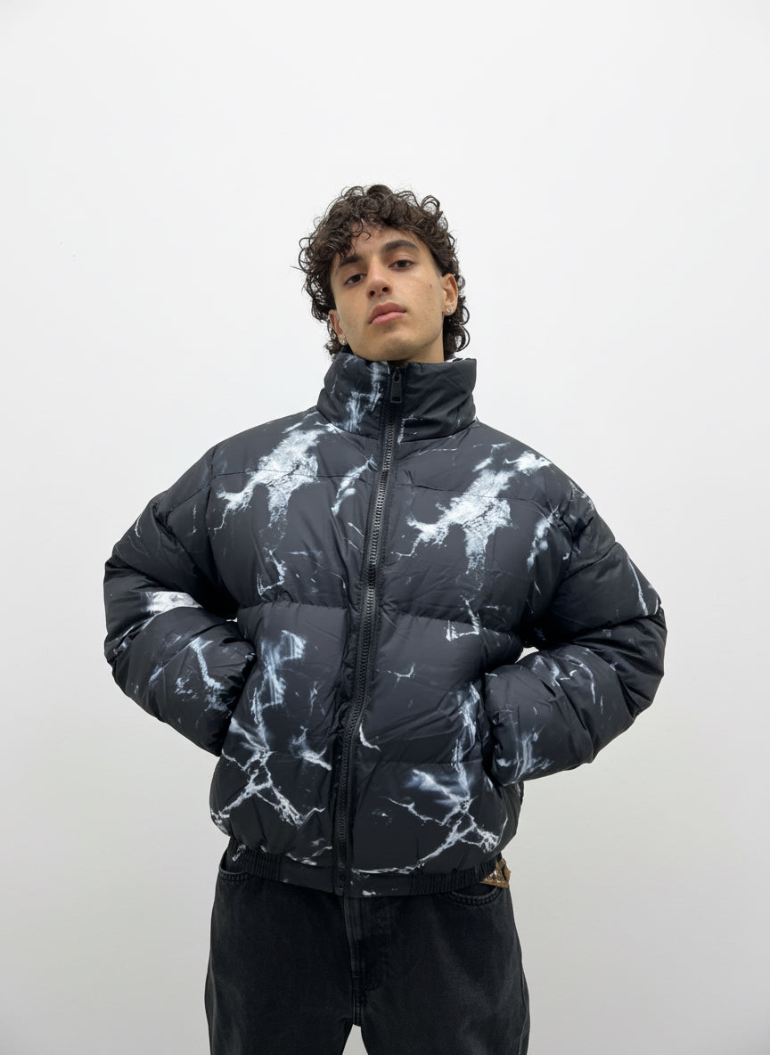 PUFFER EFFETTO MARMO