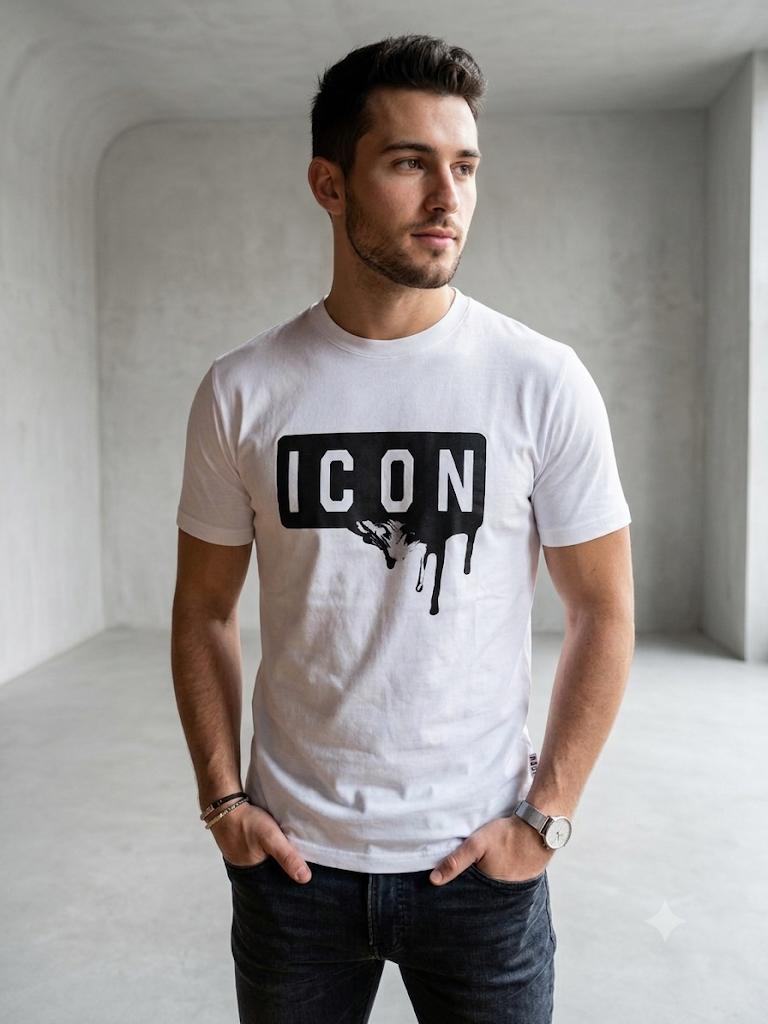 T-shirt icon logo lucido