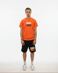 DS2 COORDINATO BLACK ORANGE