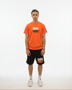 DS2 COORDINATO BLACK ORANGE