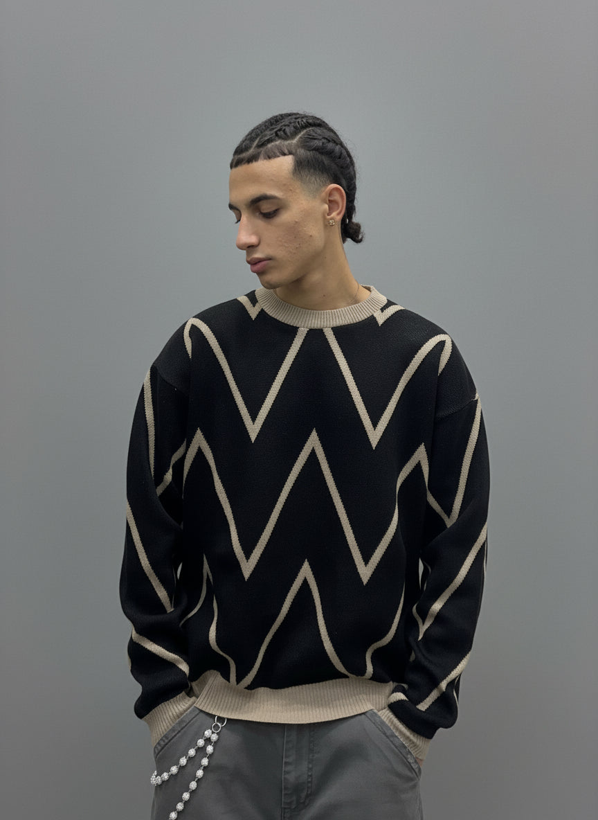 MAGLIONCINO FANTASIA GEOMETRICA TheBrothers