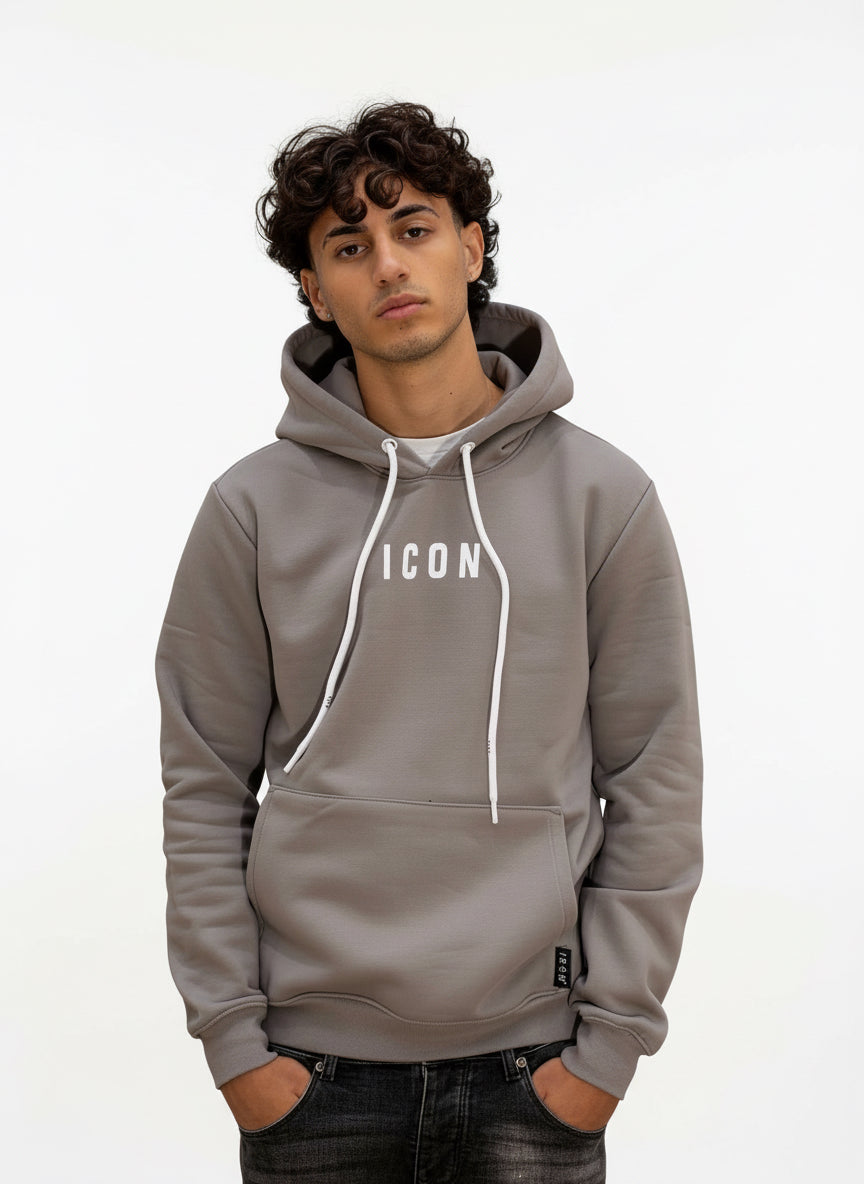 FELPA ICON CAPPUCCIO