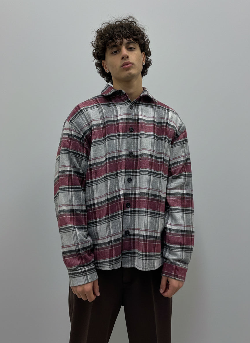 CAMICIA QUADRI IN FLANELLA