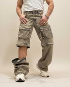 Jeans cargo dual function KSLAB