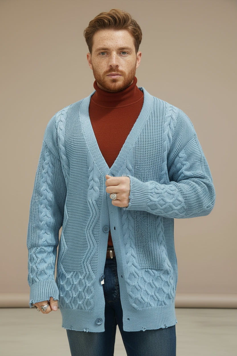 CARDIGAN IN LANA GROSSA KSLAB