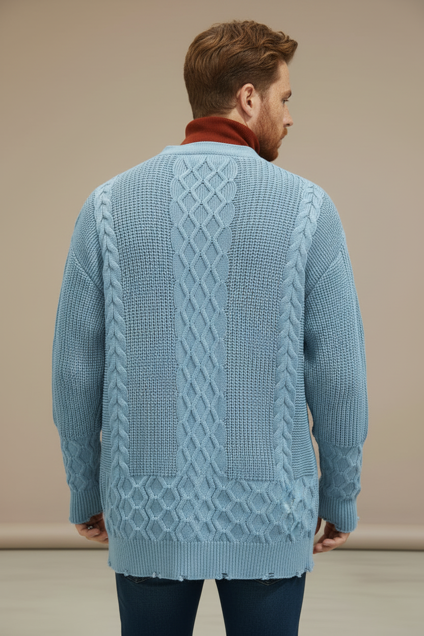 CARDIGAN IN LANA GROSSA KSLAB