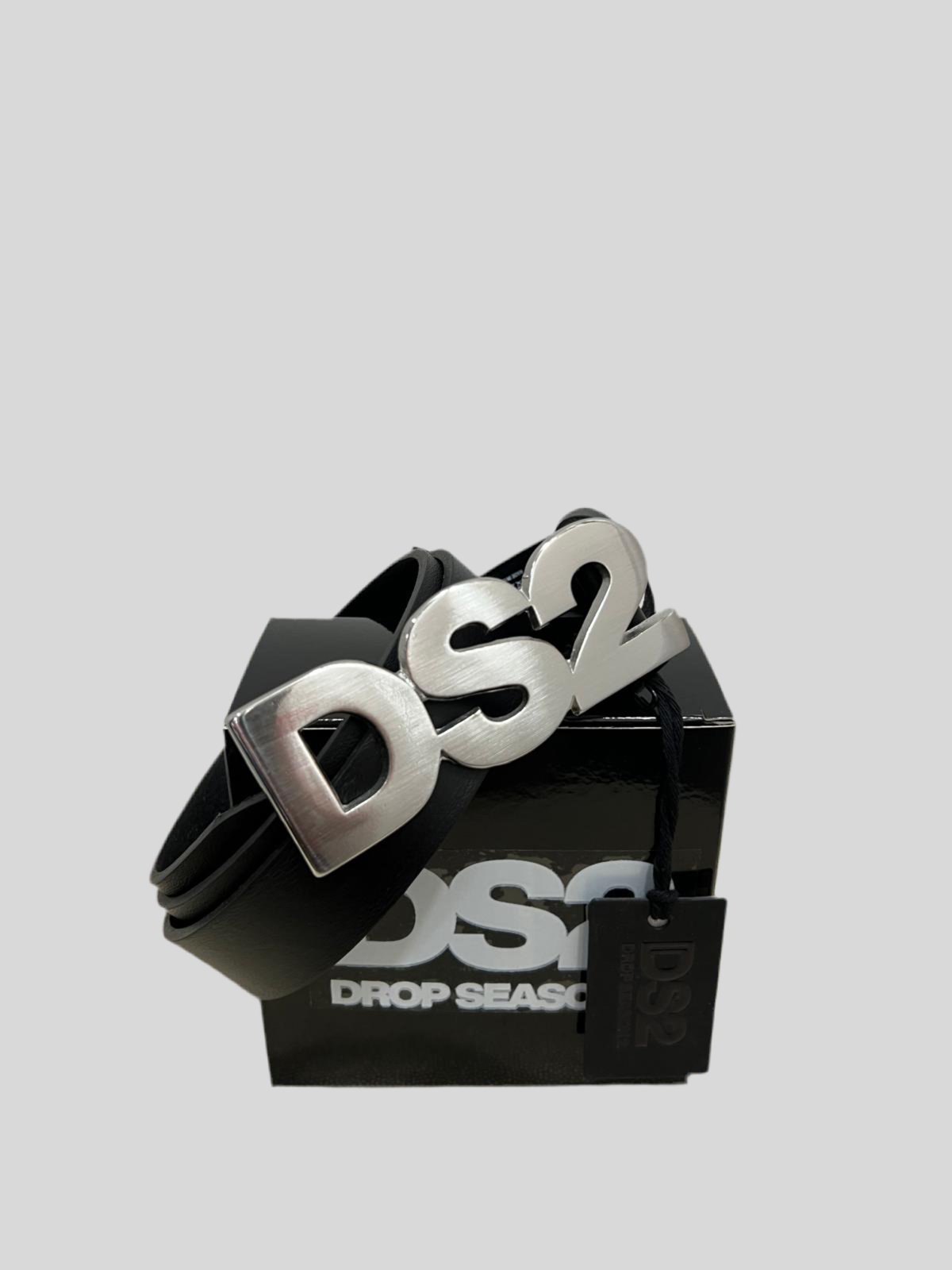 Cintura DS2 sottile fibbia logo