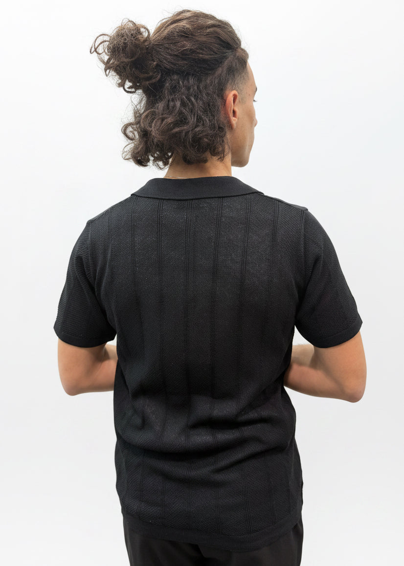 POLO CAMICIA TRAFORATA
