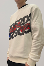 FELPA GIROCOLLO DS2 LOGO TRASVERSALE