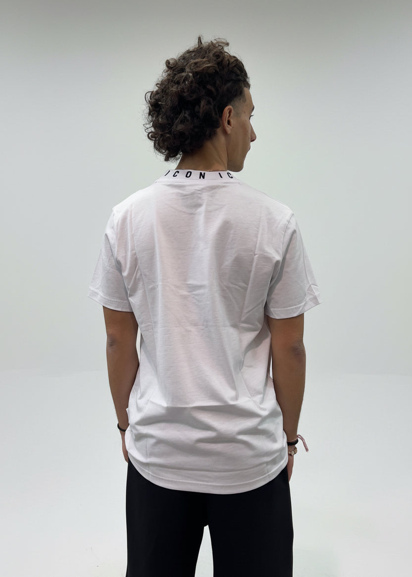 T-SHIRT ICON LOGO RIPETUTO