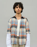 Camicia manica doppiata