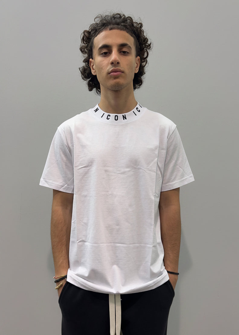 T-SHIRT ICON LOGO RIPETUTO