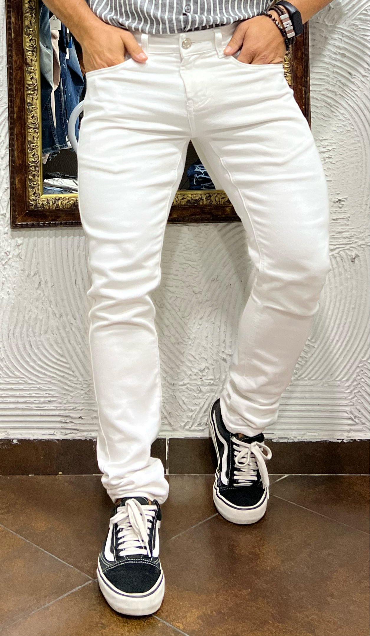 Jeans basic Capri Fit KSLAB