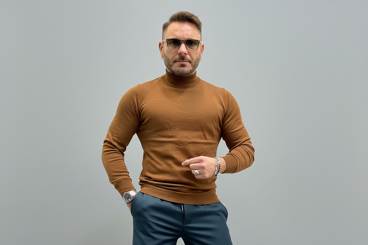 Maglioncino Collo Lupetto  KSLAB