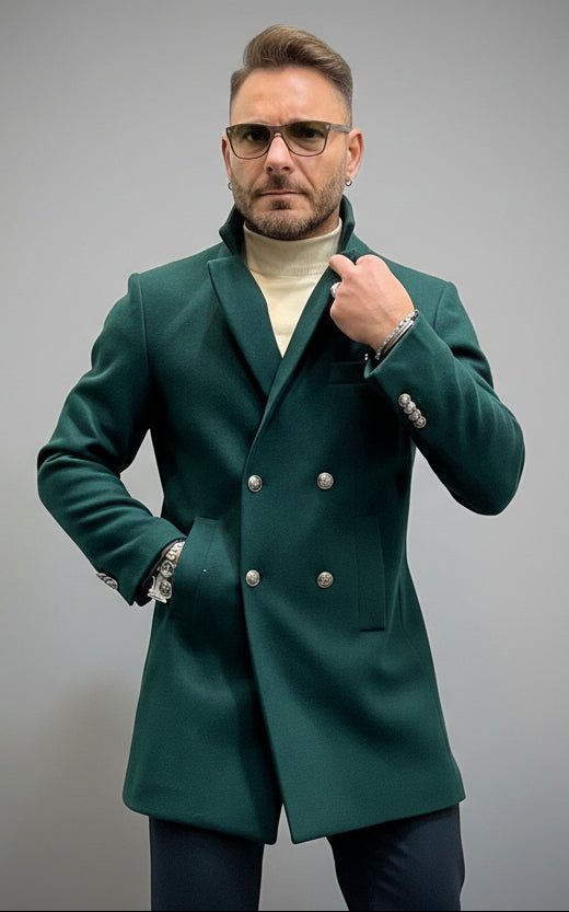 Cappotto bottoni metallo KSLAB