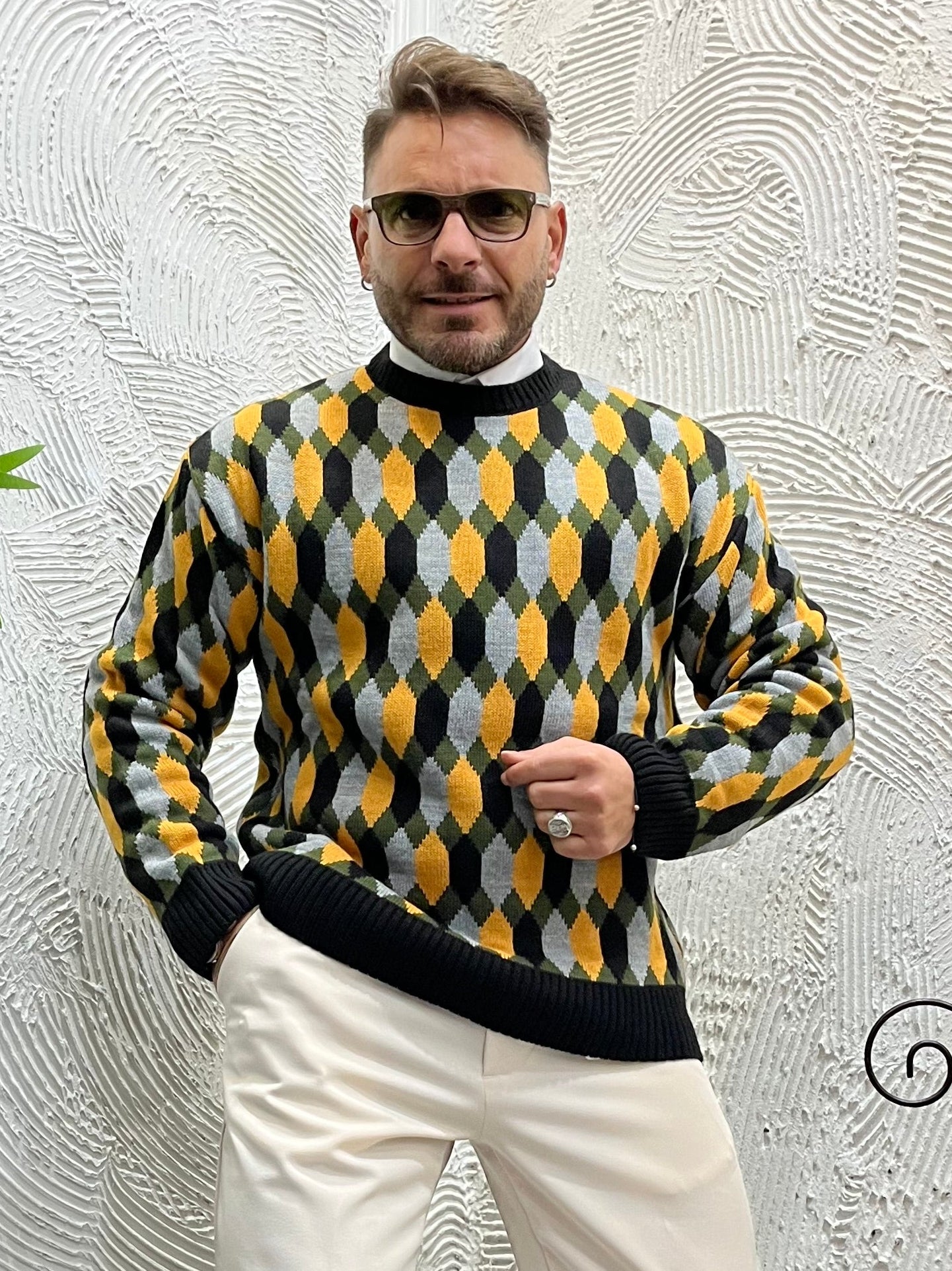 Maglioncino Rombi KSLAB