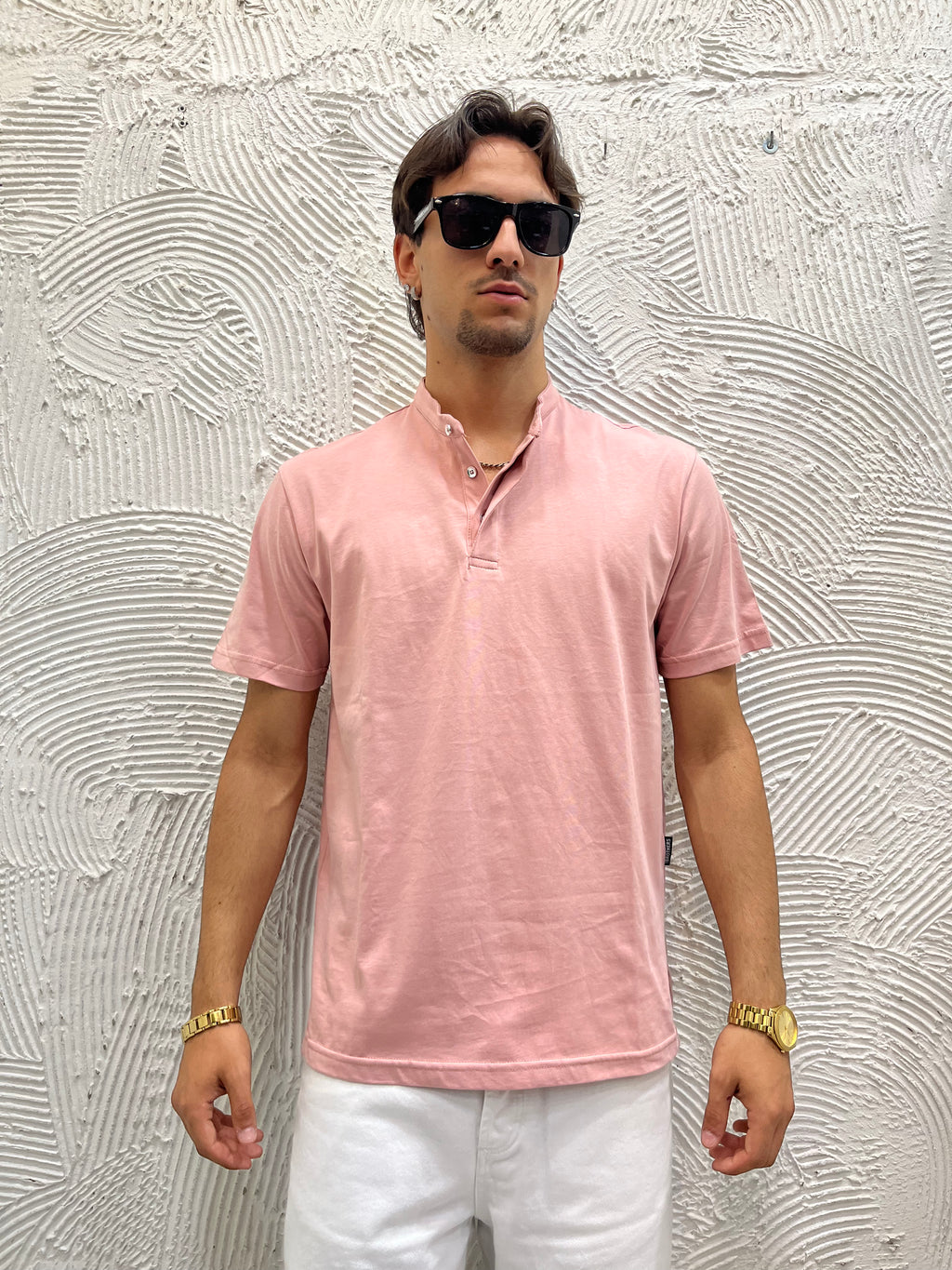 T-Shirt bottone gioiello THE BROTHERS
