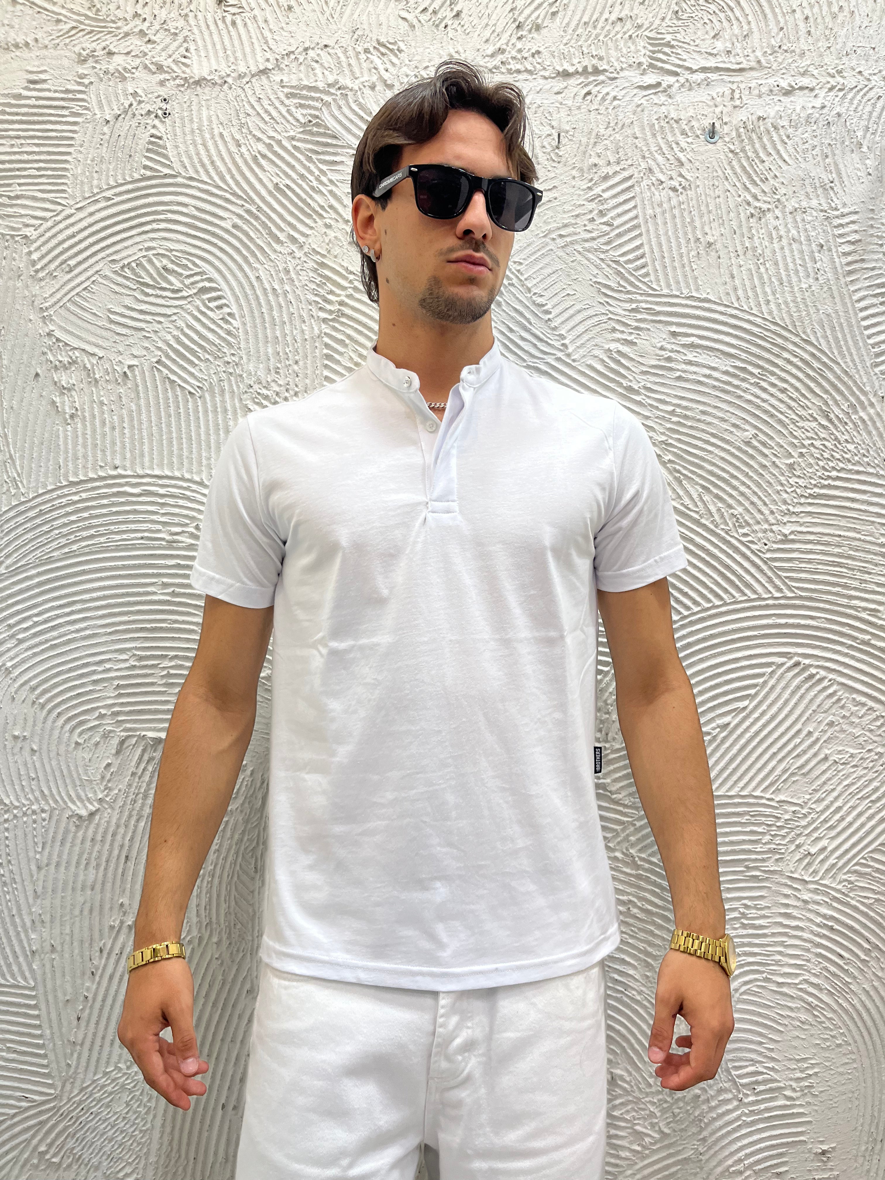 T-Shirt bottone gioiello THE BROTHERS