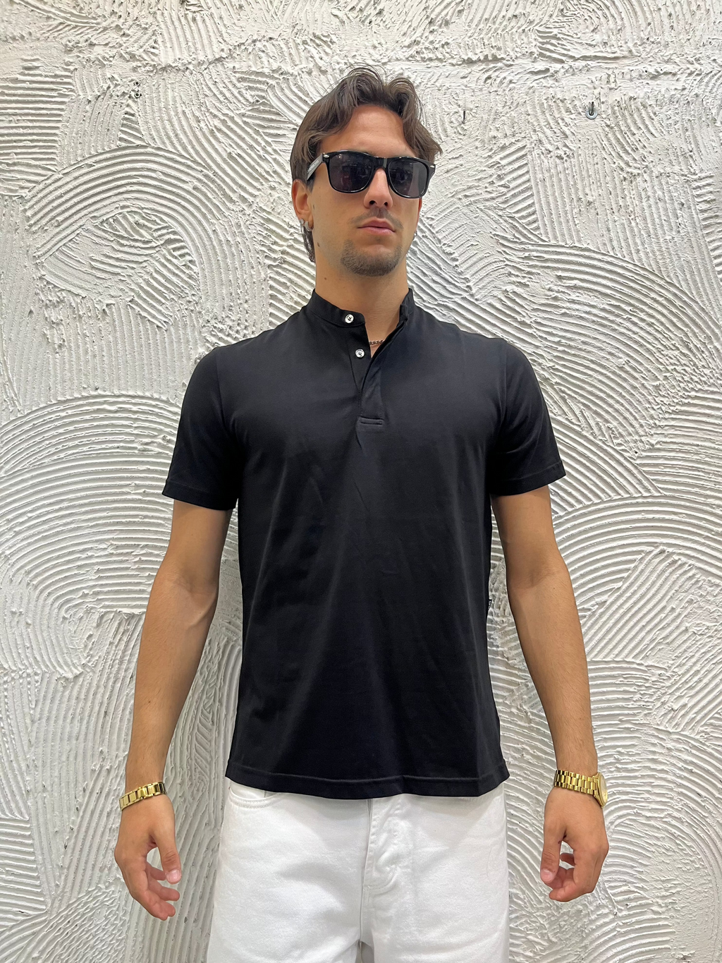 T-Shirt bottone gioiello THE BROTHERS
