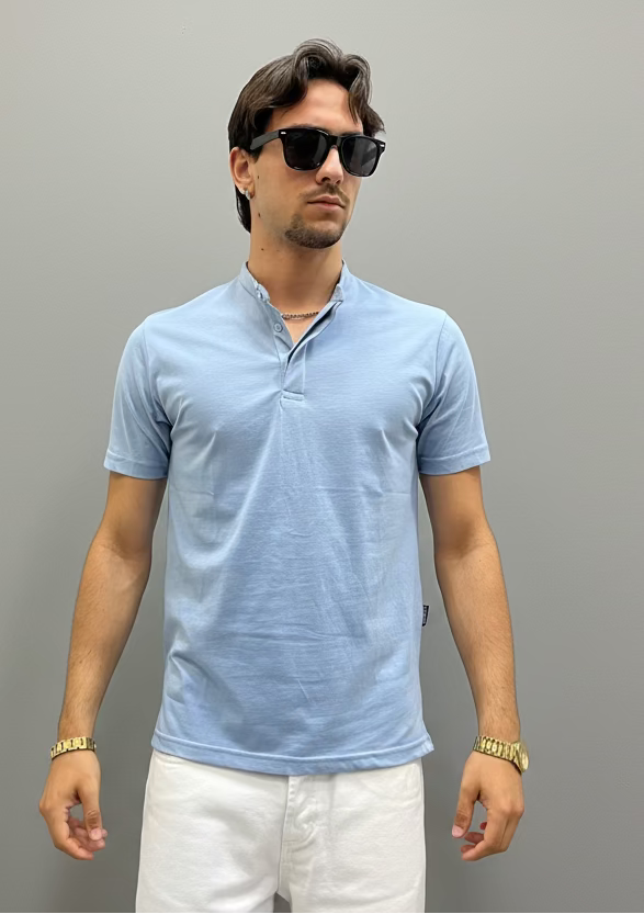 T-Shirt bottone gioiello THE BROTHERS