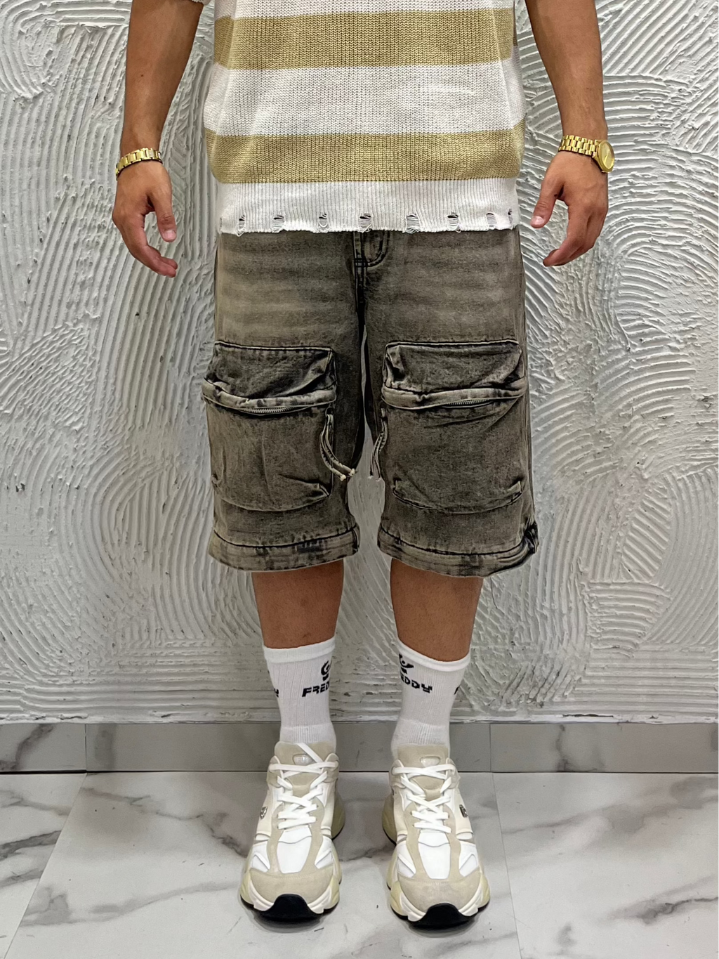 Jeans cargo dual function KSLAB