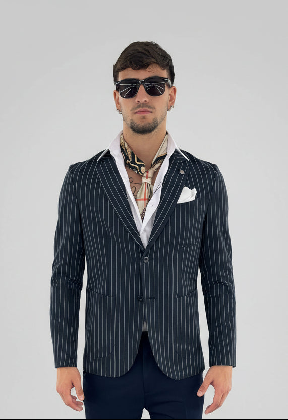 Giacca gessata TheBrothers