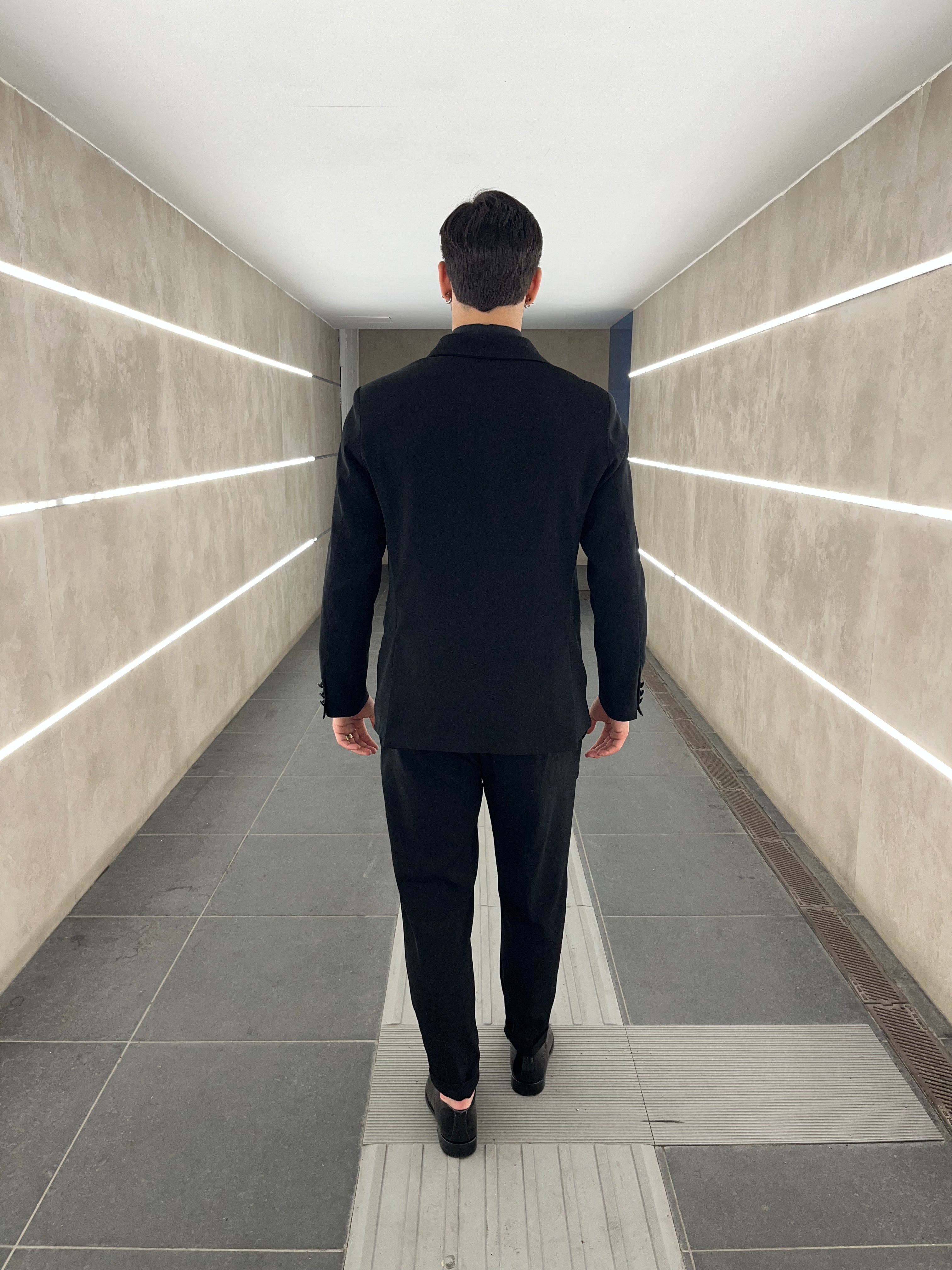 Abito doppiopetto rever brillantini LuxuryCollection✨