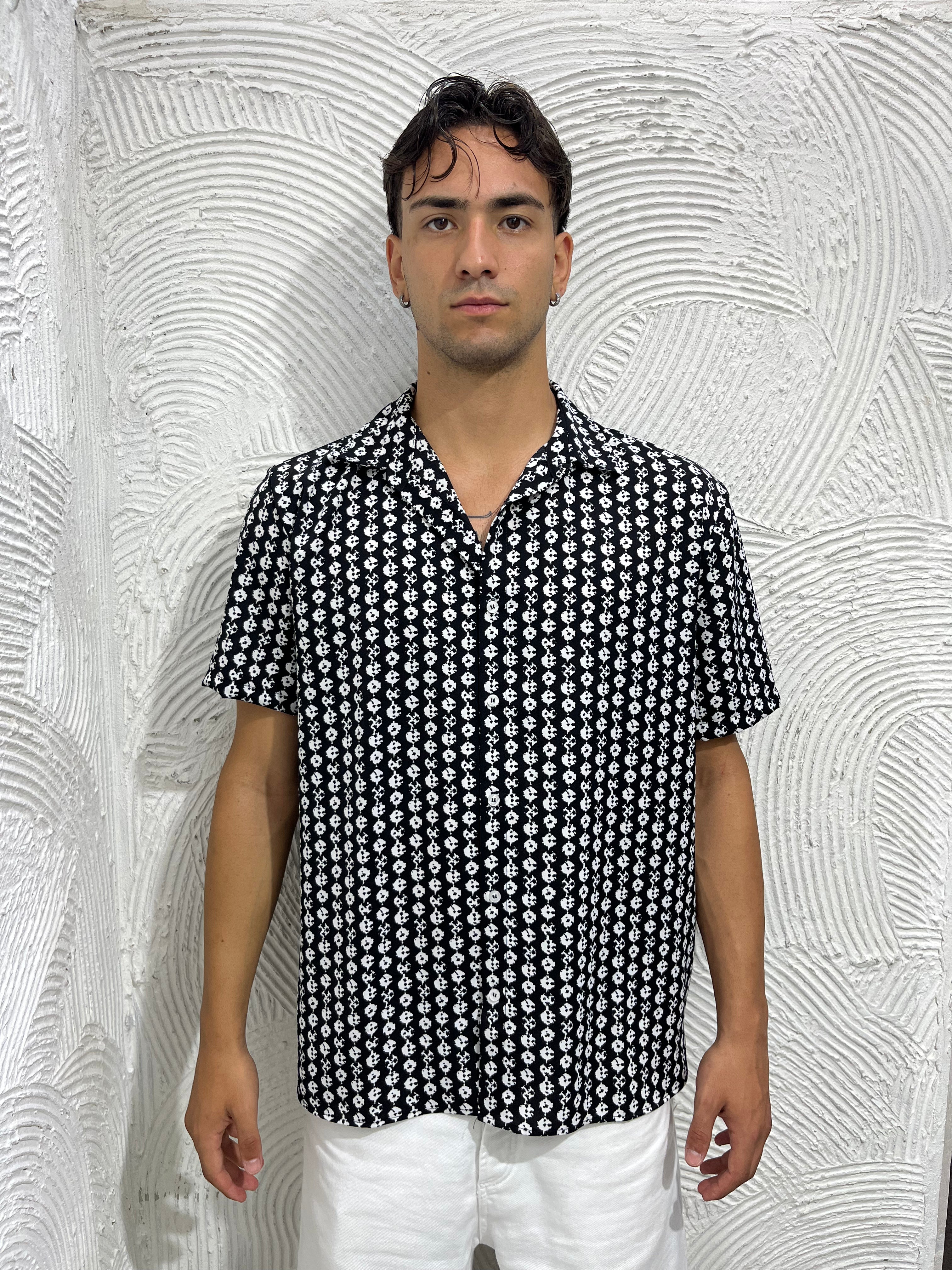 Camicia fantasia den*m tears TheBrothers