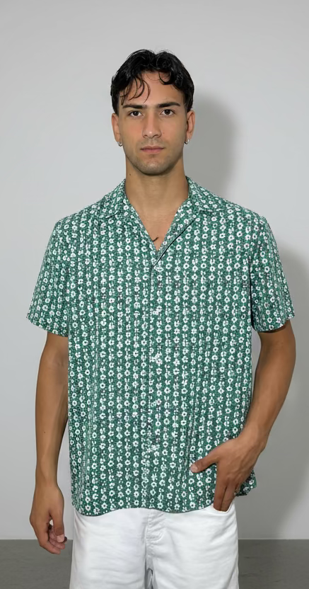 Camicia fantasia den*m tears TheBrothers