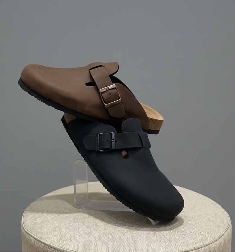 Ciabatte SABOT in PELLE KSLAB