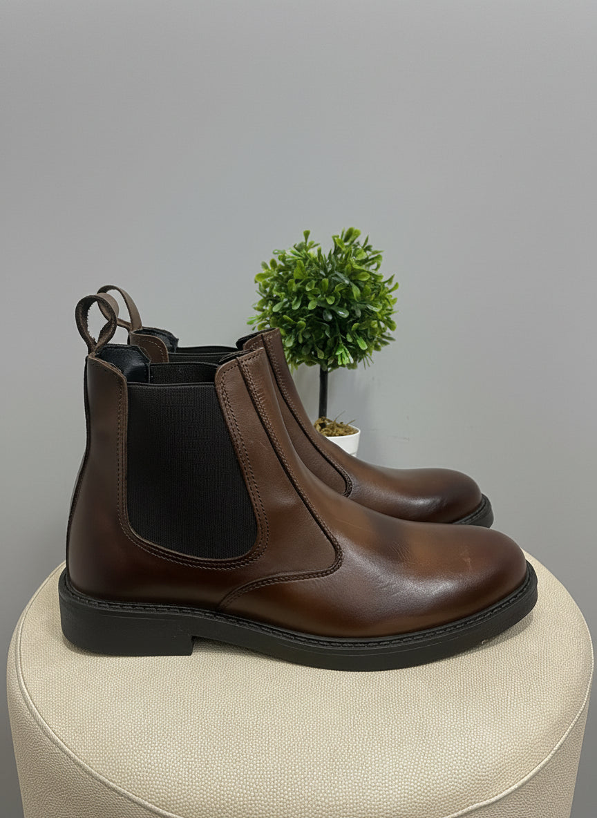 Stivaletto Mod. Beatles in pelle