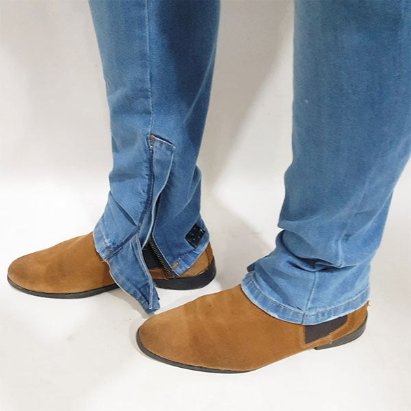 Jeans mod.BIKER lavaggio sabbiato